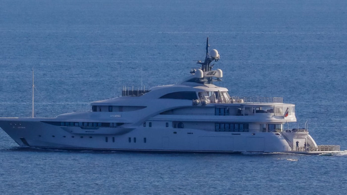 Die Yacht Graceful auf dem Weg nach Norden
